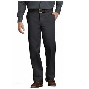 Dickies Men's Original Fit 874 Work Pants Size 42 x 30 Black Straight Leg